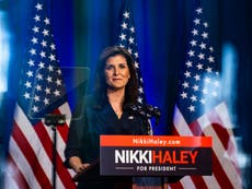 Haley hammers ‘unhinged’ Trump and ‘failed’ Biden in defiant speech vowing to stay in 2024 race: Live