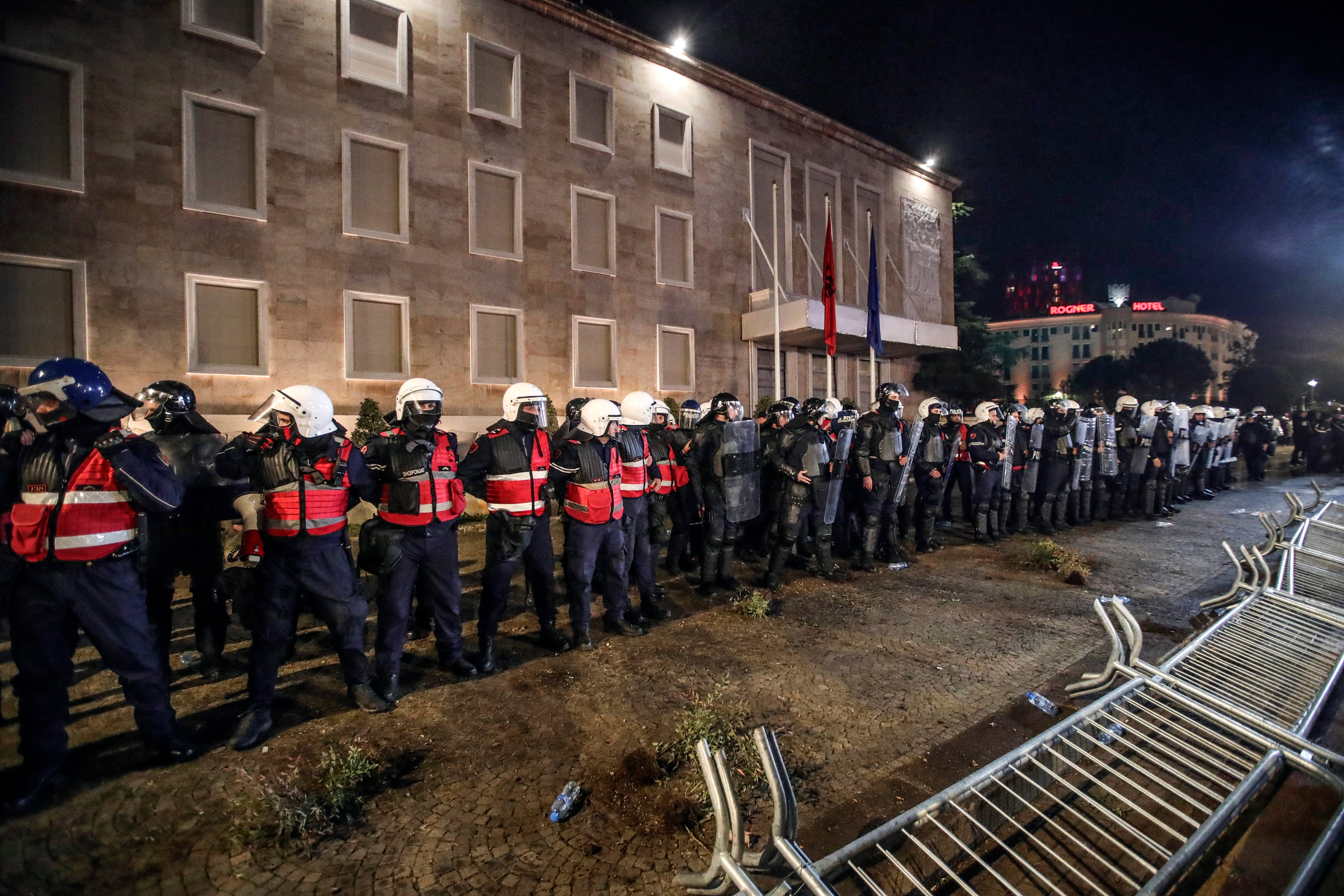 Albania Protest
