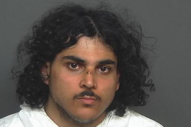 <p>Raad Almansoori, 26, was arrested in Arizona after stabbing a woman and fleeing in a stolen car, police said </p>