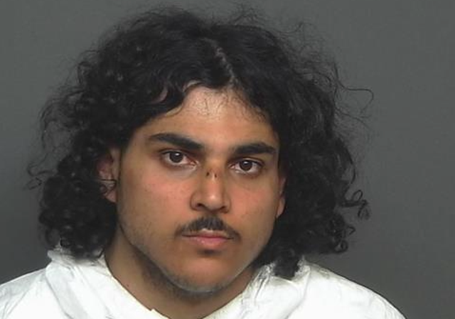 <p>Raad Almansoori, 26, was arrested in Arizona after stabbing a woman and fleeing in a stolen car, police said </p>