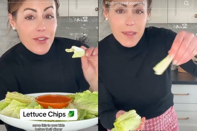 <p>Mother sparks backlash for her ‘lettuce chips’ recipe with ‘no nutritional value’</p>