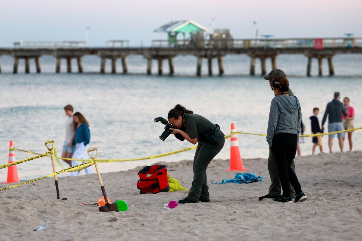 A sand hole collapse in Florida killed a child. Such deaths occur several times a year in the US
