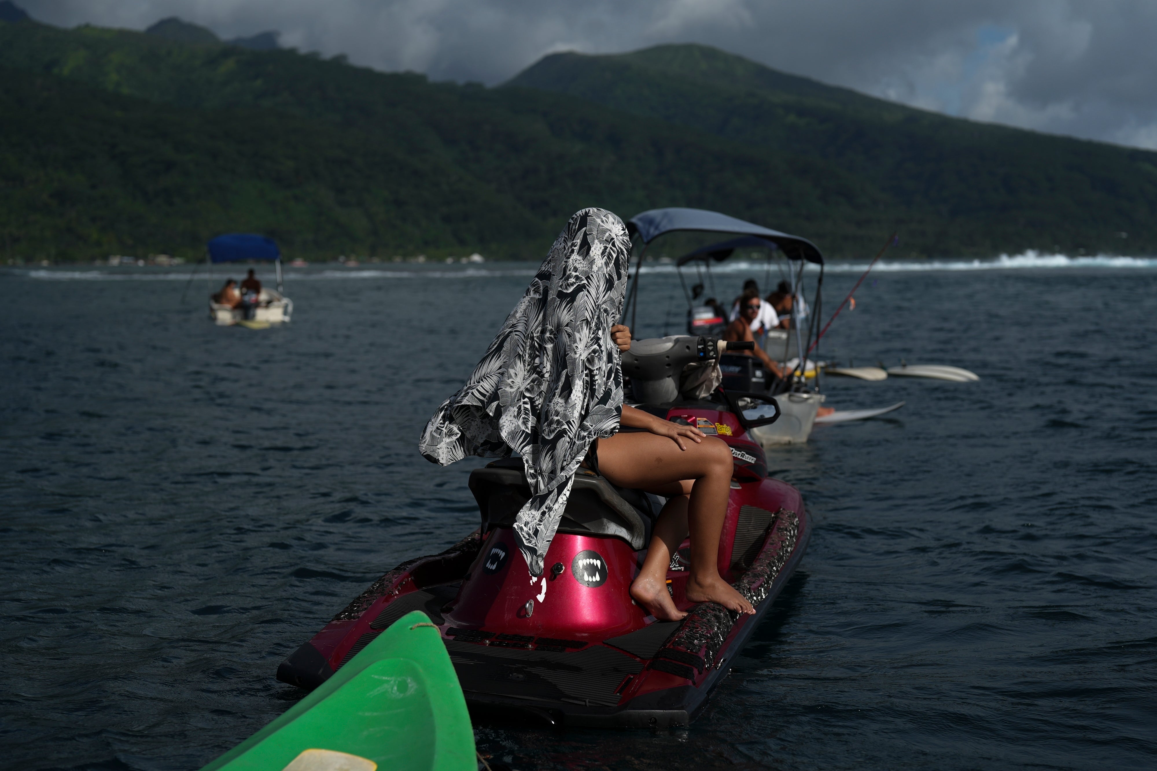 APTOPIX Surfing Tahiti Photo Gallery
