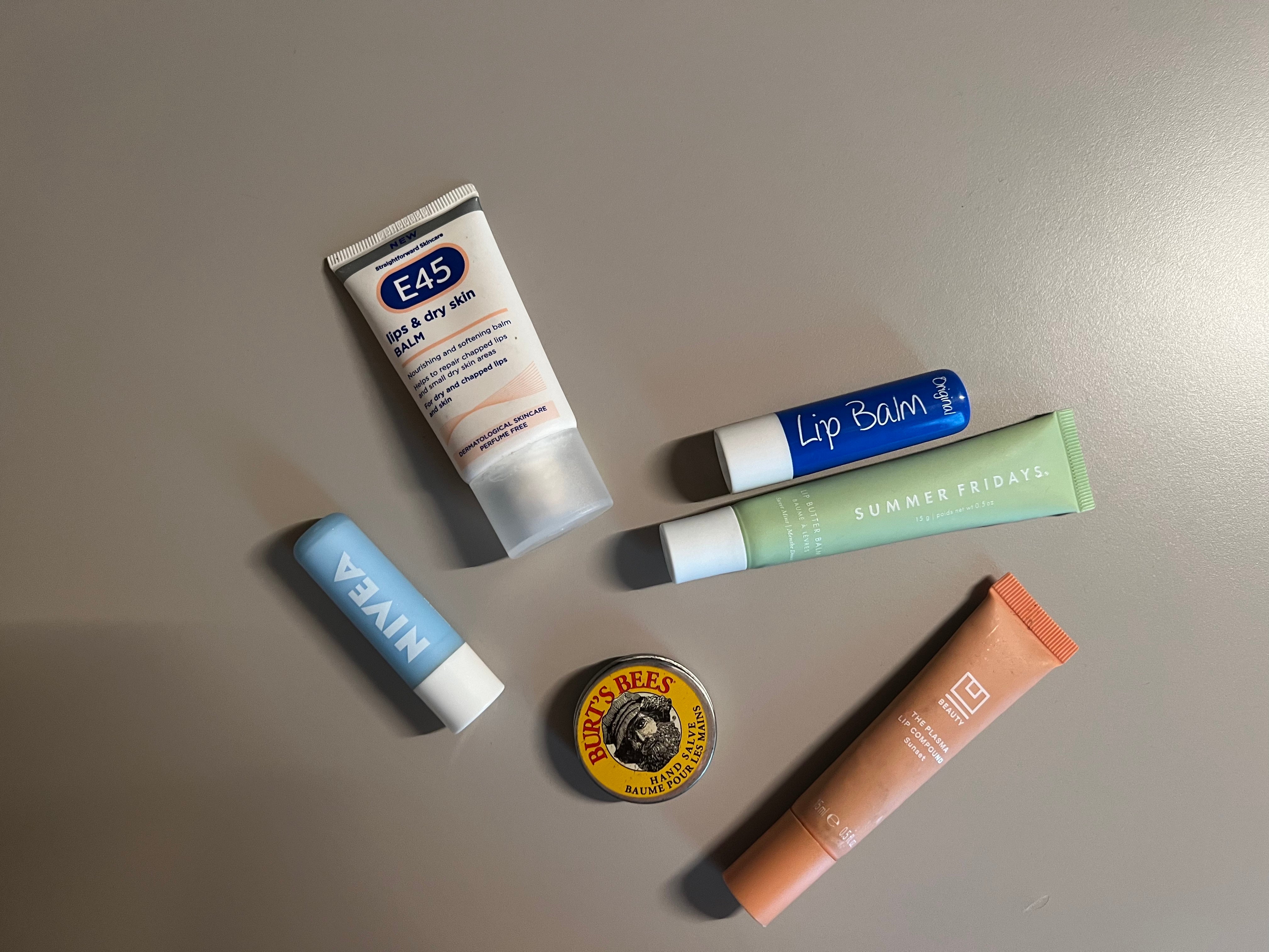 A selection of the best lip balms that I love
