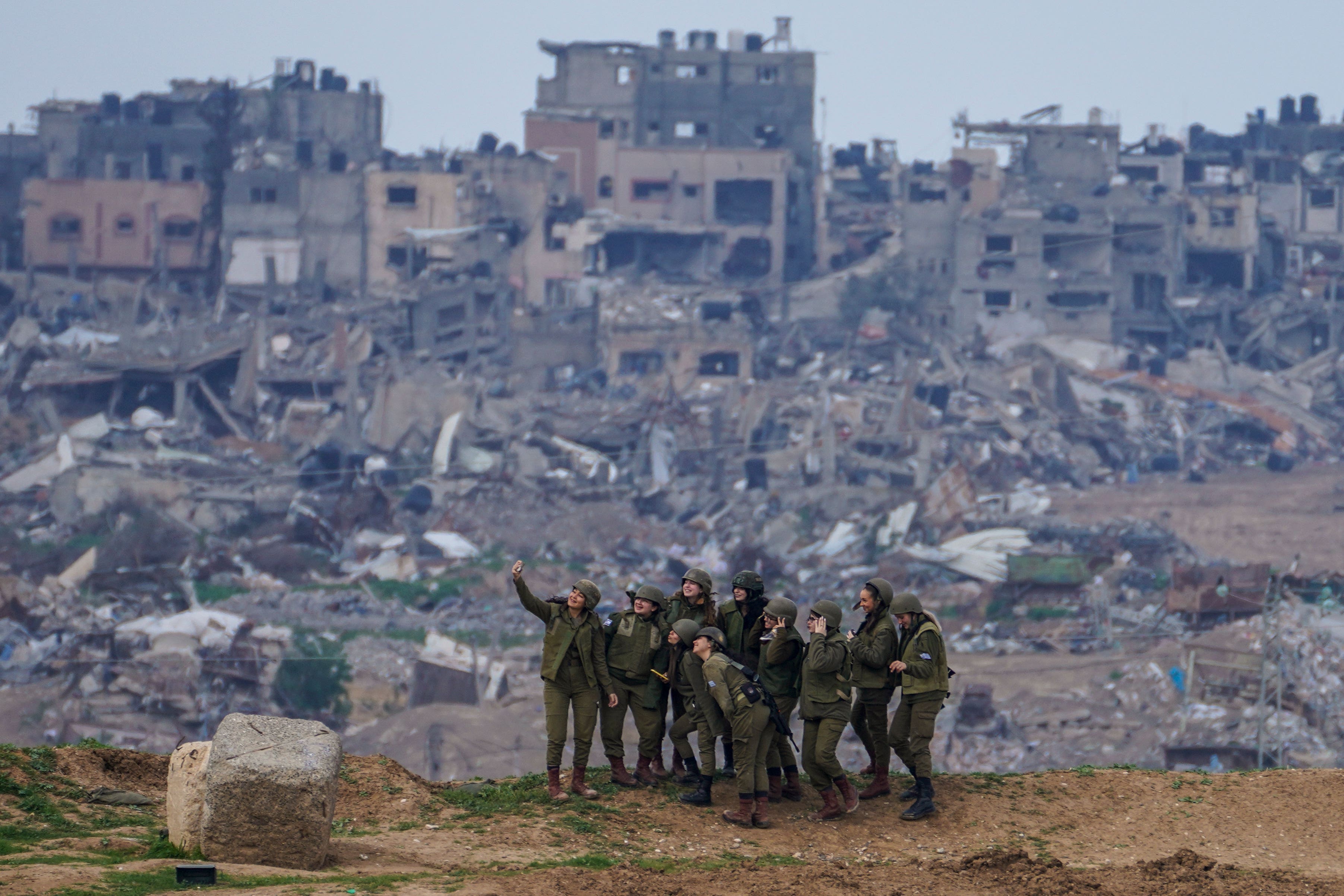 MPs will vote on calls for an immediate ceasefire in Gaza on Wednesday/ (AP Photo/Tsafrir Abayov)
