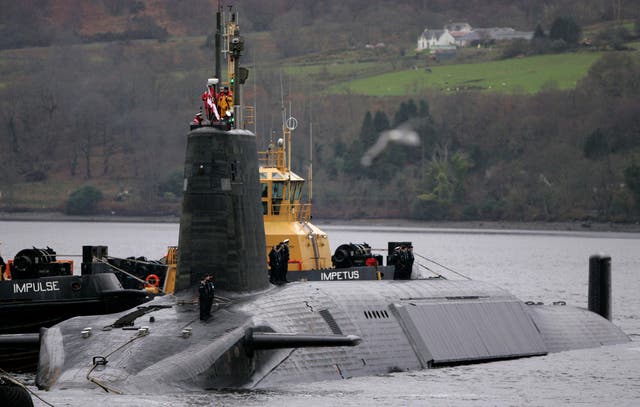 <p>The present system is operated by four Vanguard-class submarines and costs around £3bn a year to maintain </p>