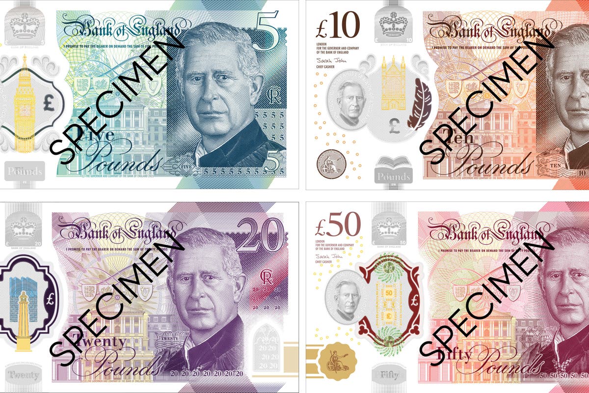 King Charles banknotes to enter circulation on June 5