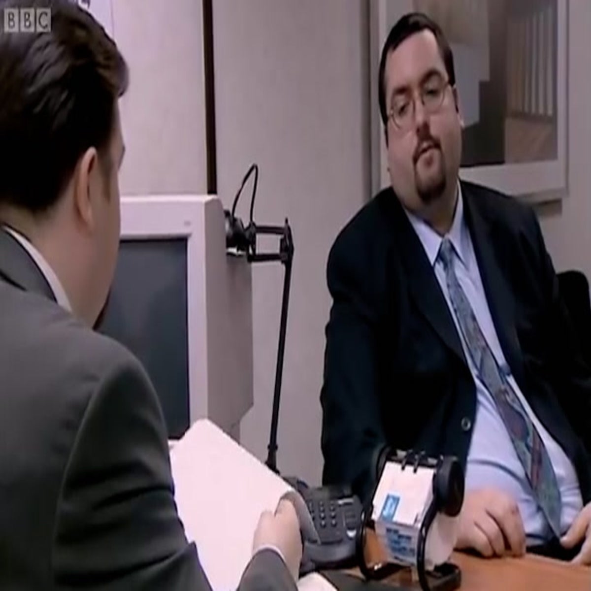 Big Keith scene from The Office resurfaces after Ewen MacIntosh death   Indy TV - Culture  Independent TV