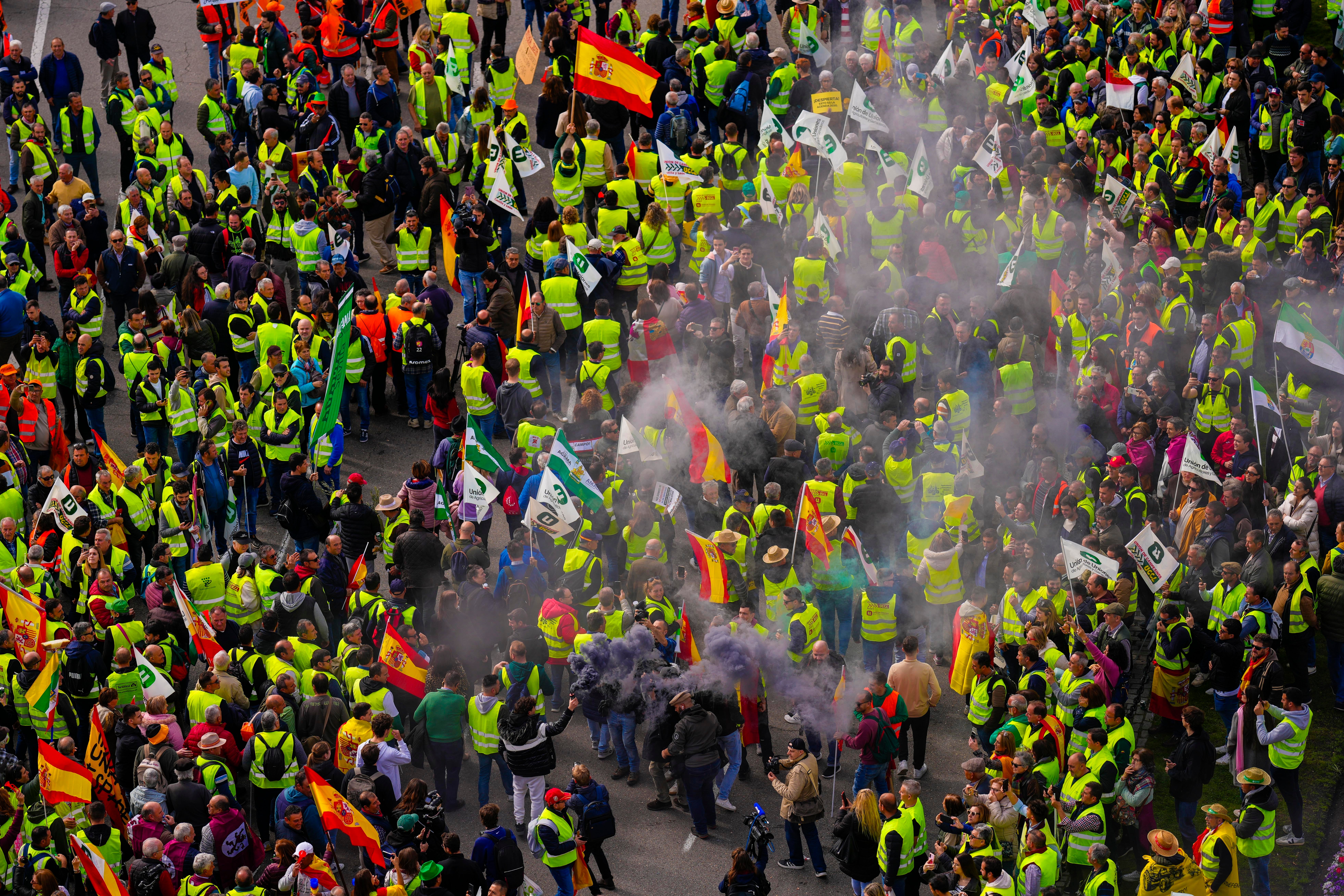 Spain Farmers Protest