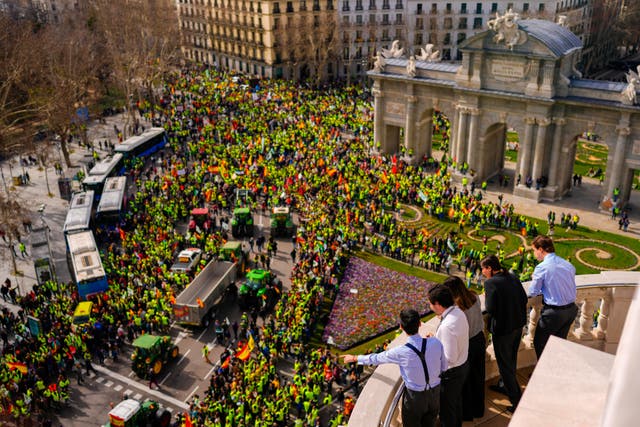 Spain Farmers Protest