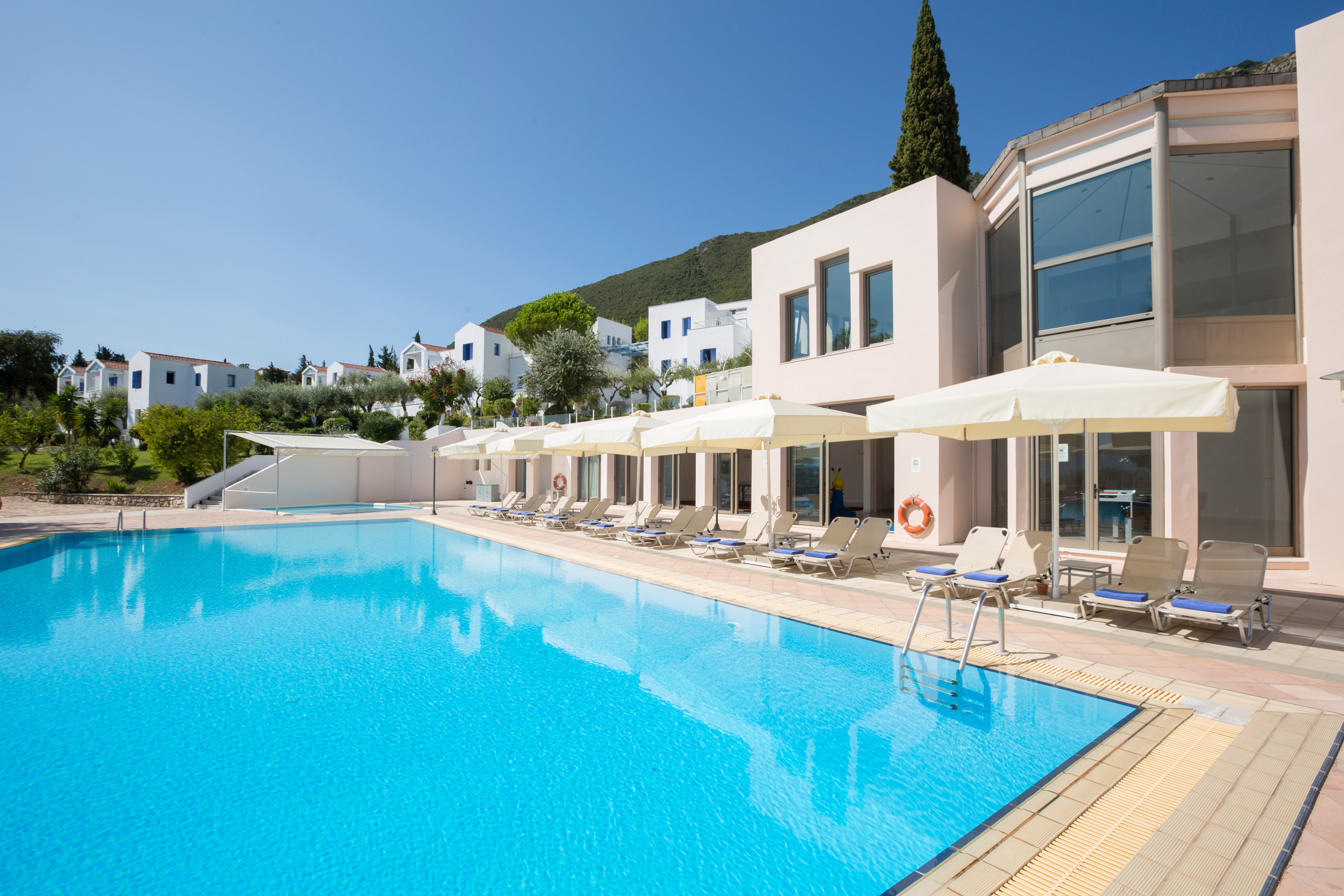 For a stylish beachfront break, head to the Porto Galini Sea Side Resort and Spa