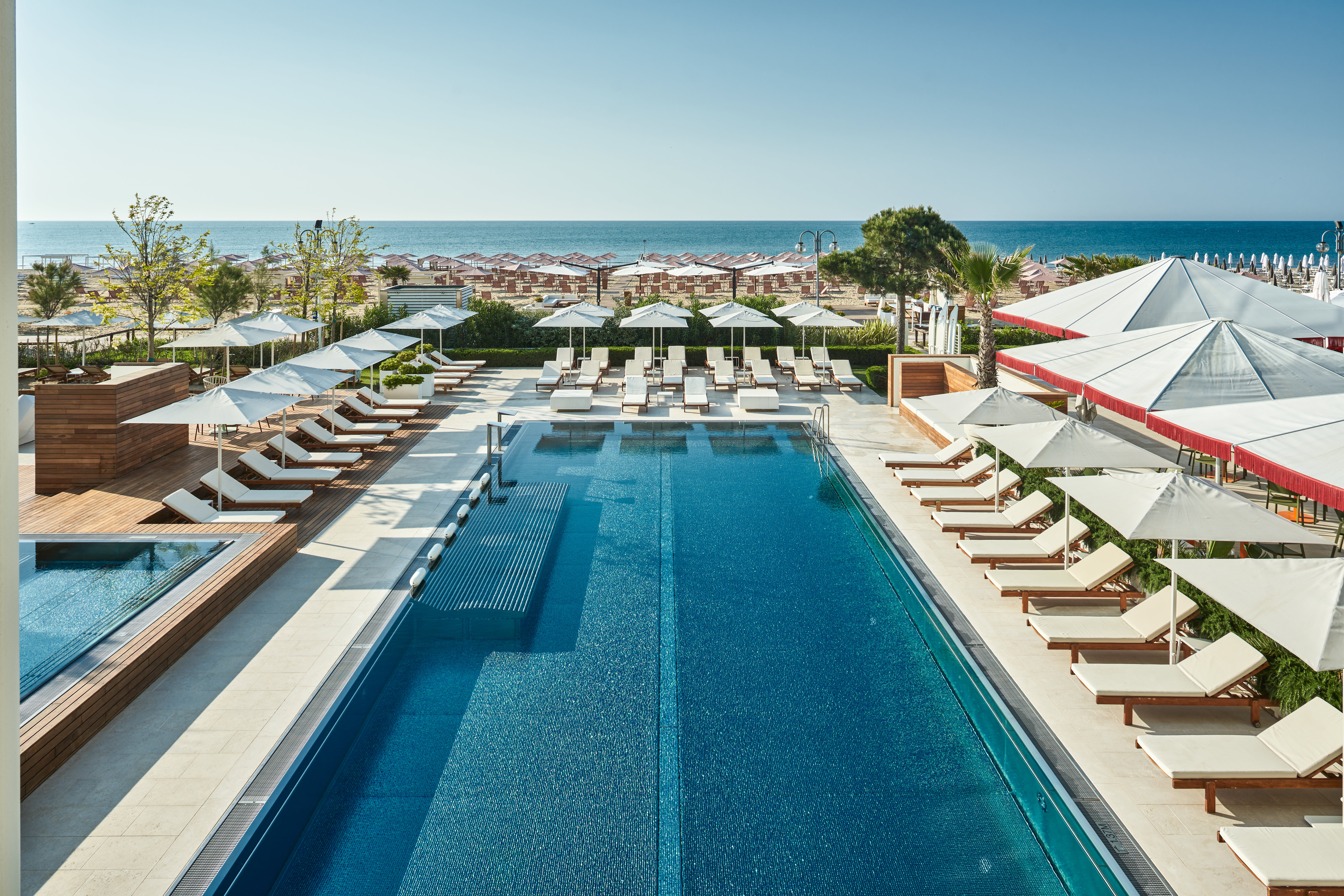 With a pool overlooking the sea Falkensteiner Hotel and Spa makes a lush getaway