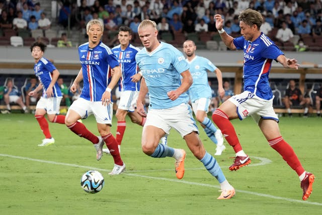 <p>Manchester City and Yokohama F Marinos are owned by the City Group </p>