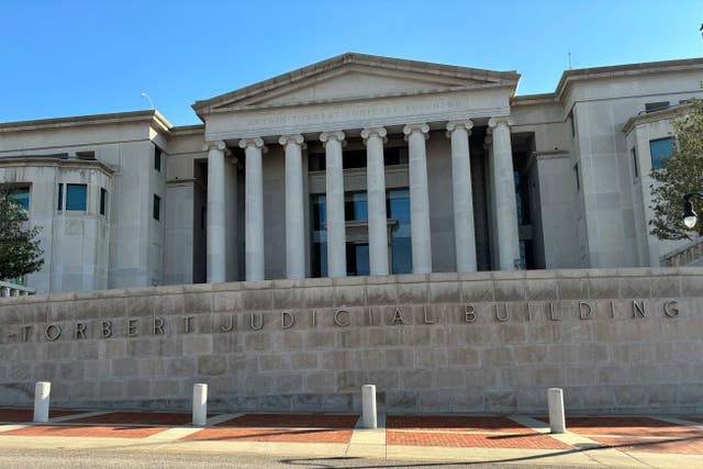 <p>The exterior of the Alabama Supreme Court building in Montgomery, Ala., is shown Tuesday, Feb. 20, 2024. The Alabama Supreme Court ruled, Friday, Feb. 16, 2024, that frozen embryos can be considered children under state law, a ruling critics said could have sweeping implications for fertility treatments. The decision was issued in a pair of wrongful death cases brought by three couples who had frozen embryos destroyed in an accident at a fertility clinic.</p>