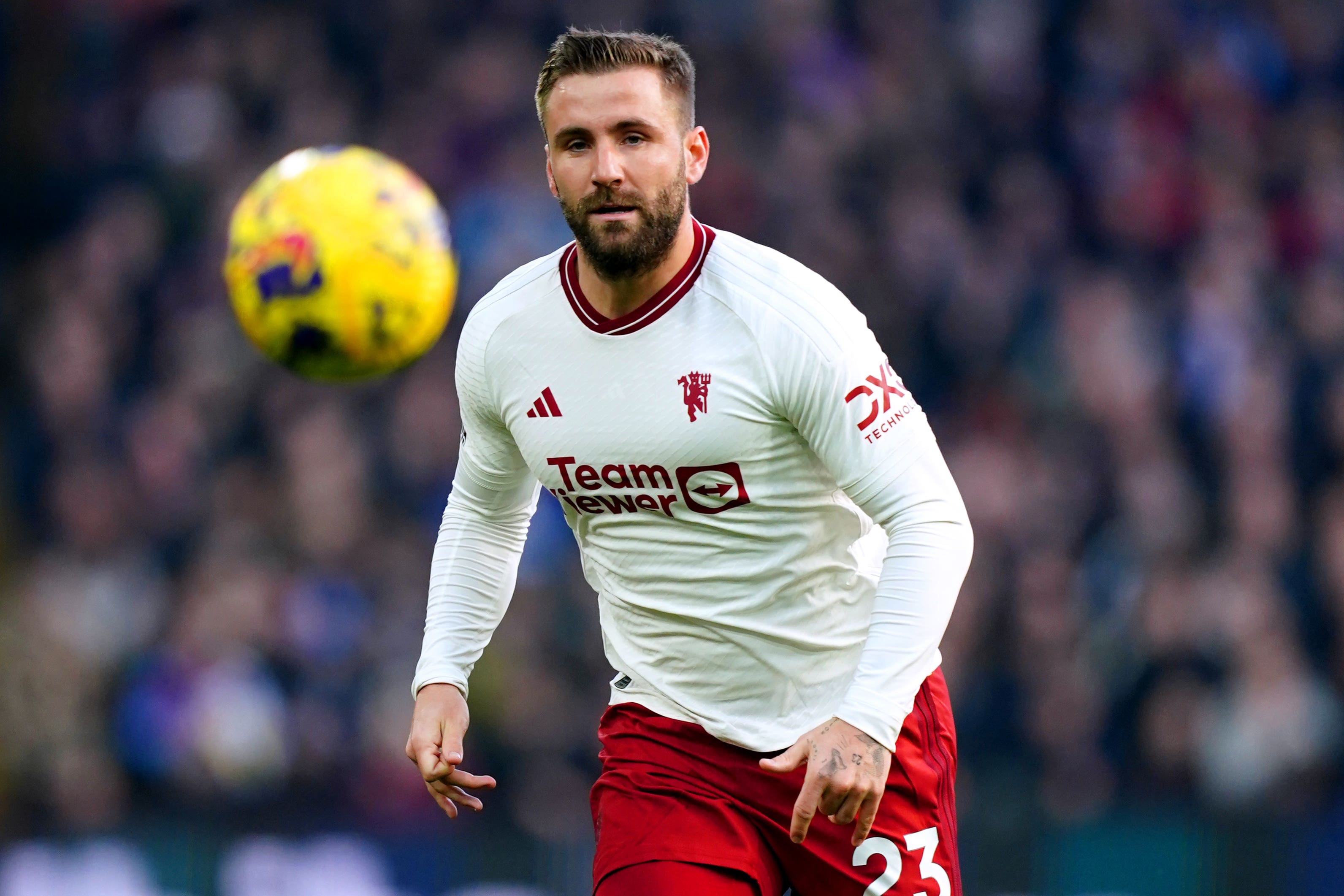 Luke Shaw is in a race to be fit for the tournament (David Davies/PA)