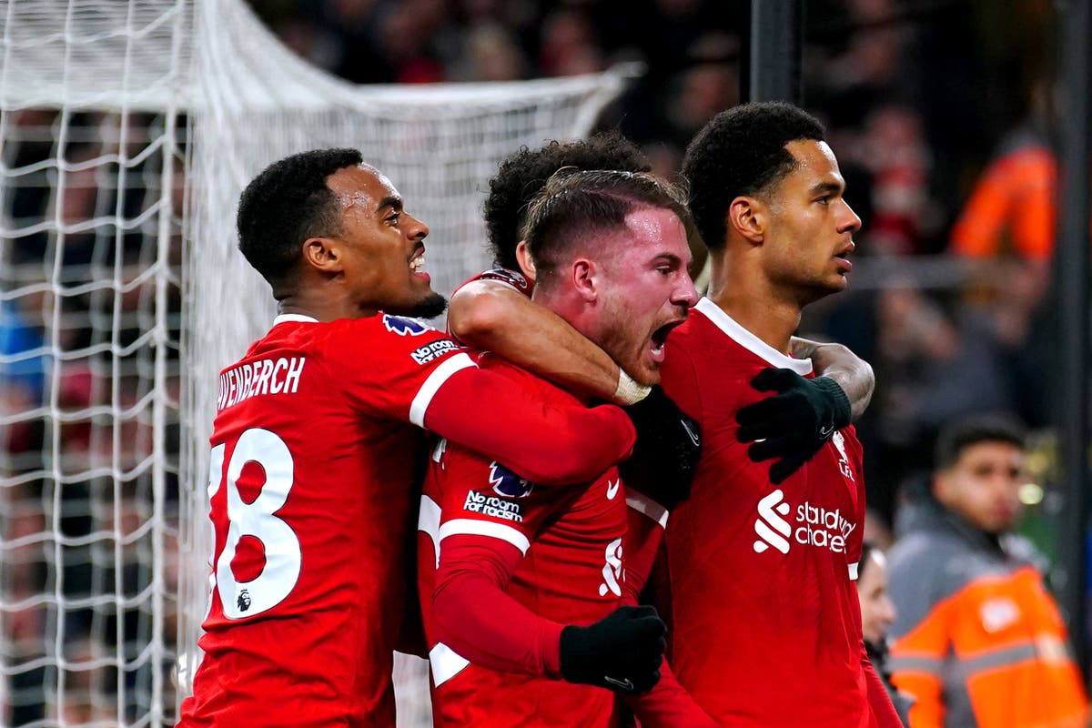 Liverpool hit back after first-half scare to sweep aside Luton