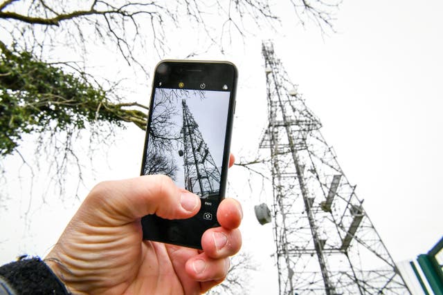 The Shared Rural Network programme sees operators sharing infrastructure in order to boost mobile signal in the countryside (Ben Birchall/PA)
