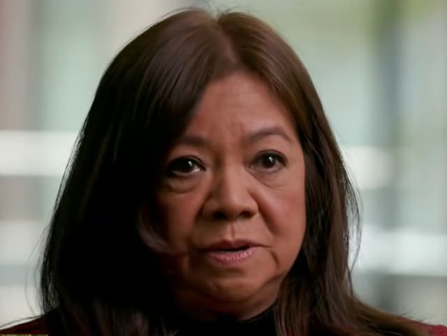 <p>Vilma Kari, a Filipino-American woman, was attacked in 2021 in Times Square, New York. Screengrab</p>