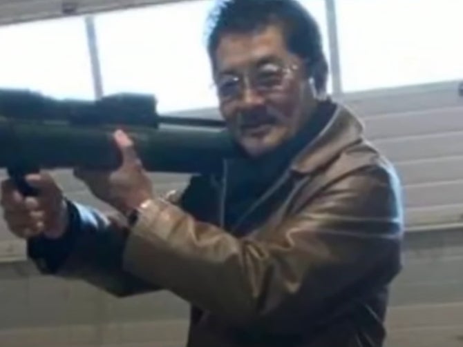 <p>Takeshi Ebisawa was charged with allegedly attempting to sell uranium and plutonium intended for Iran to build a nuclear bomb. Screengrab</p>