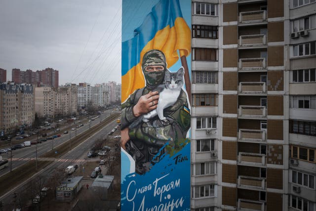 Russia Ukraine War Murals Photo Gallery