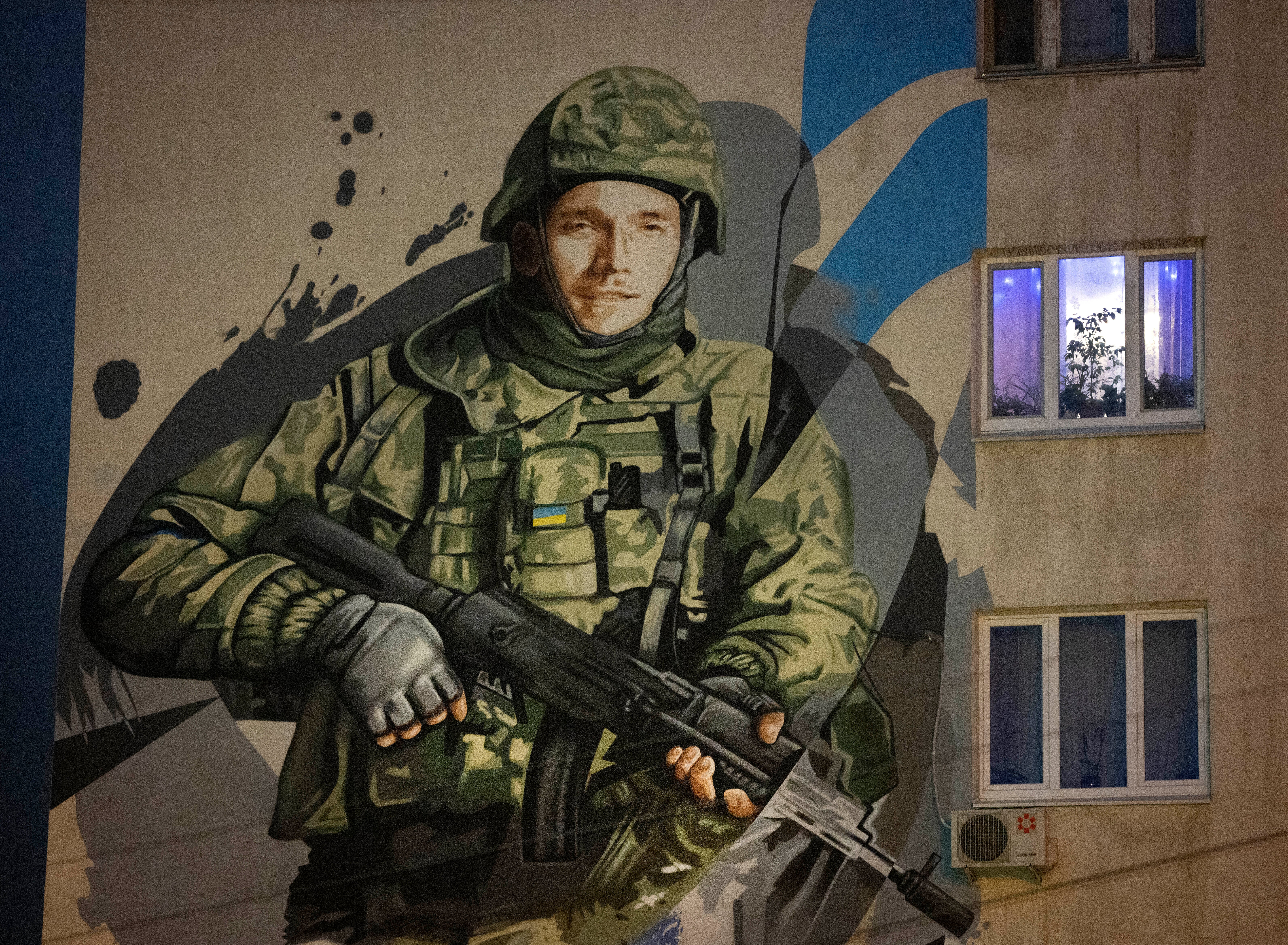 Russia Ukraine War Murals Photo Gallery