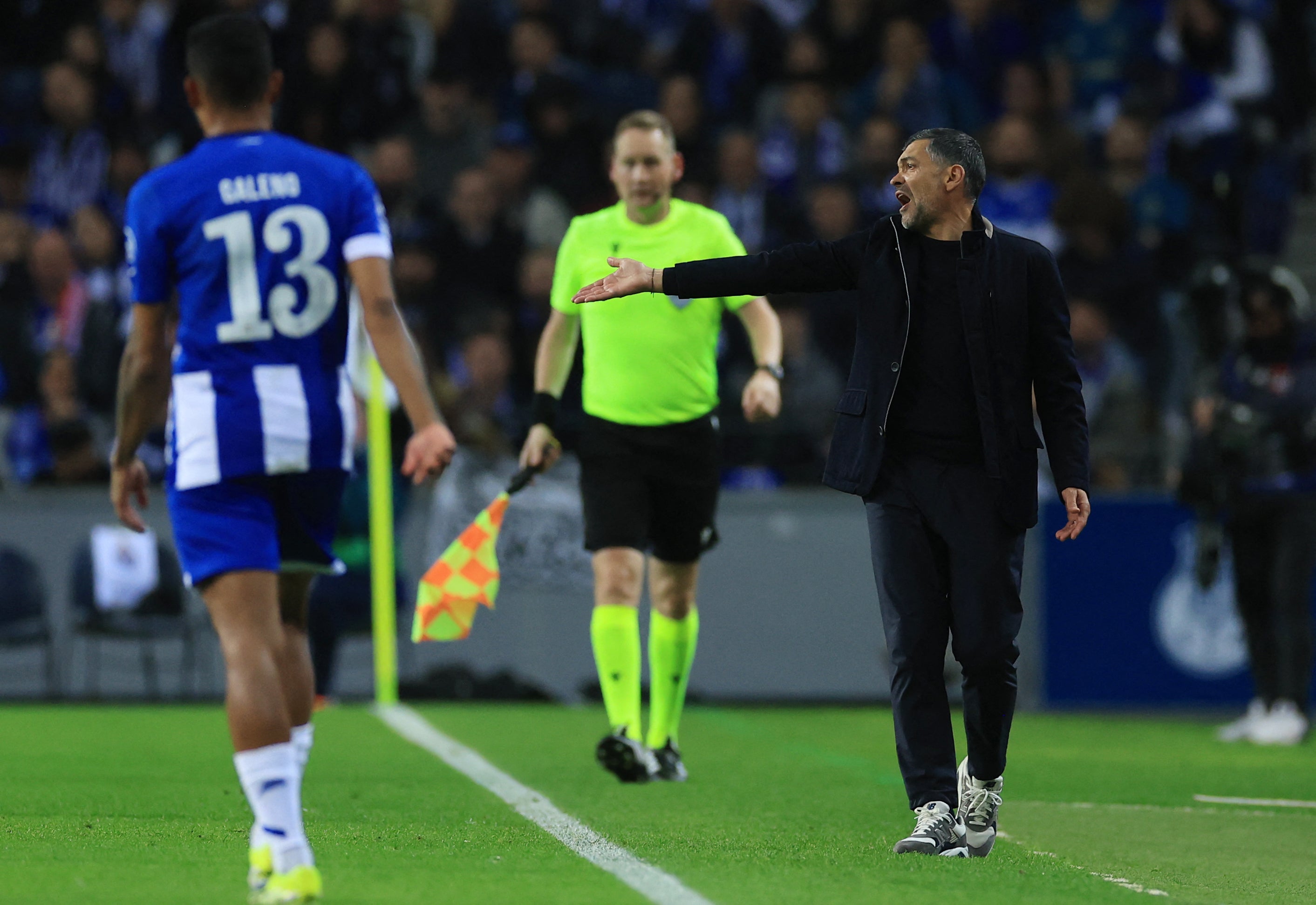 Sergio Conceicao set his side up to frustrate Arsenal
