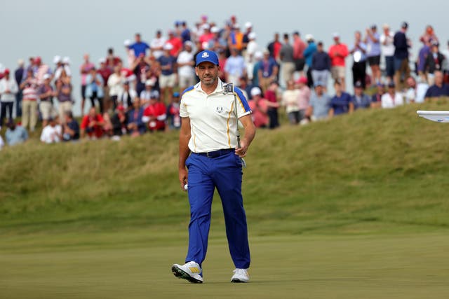 <p>Sergio Garcia is the leading points scorer in Ryder Cup history </p>