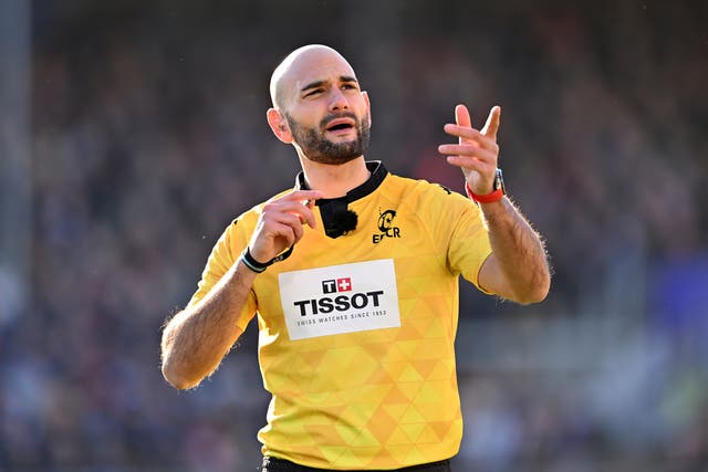 <p>Andrea Piardi is set to become the first Italian to take charge of a men’s Six Nations fixture </p>