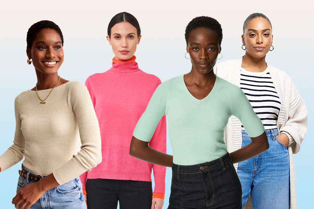 From bright and bold shades to neutrals, we’ve found knits to suit every style and budget