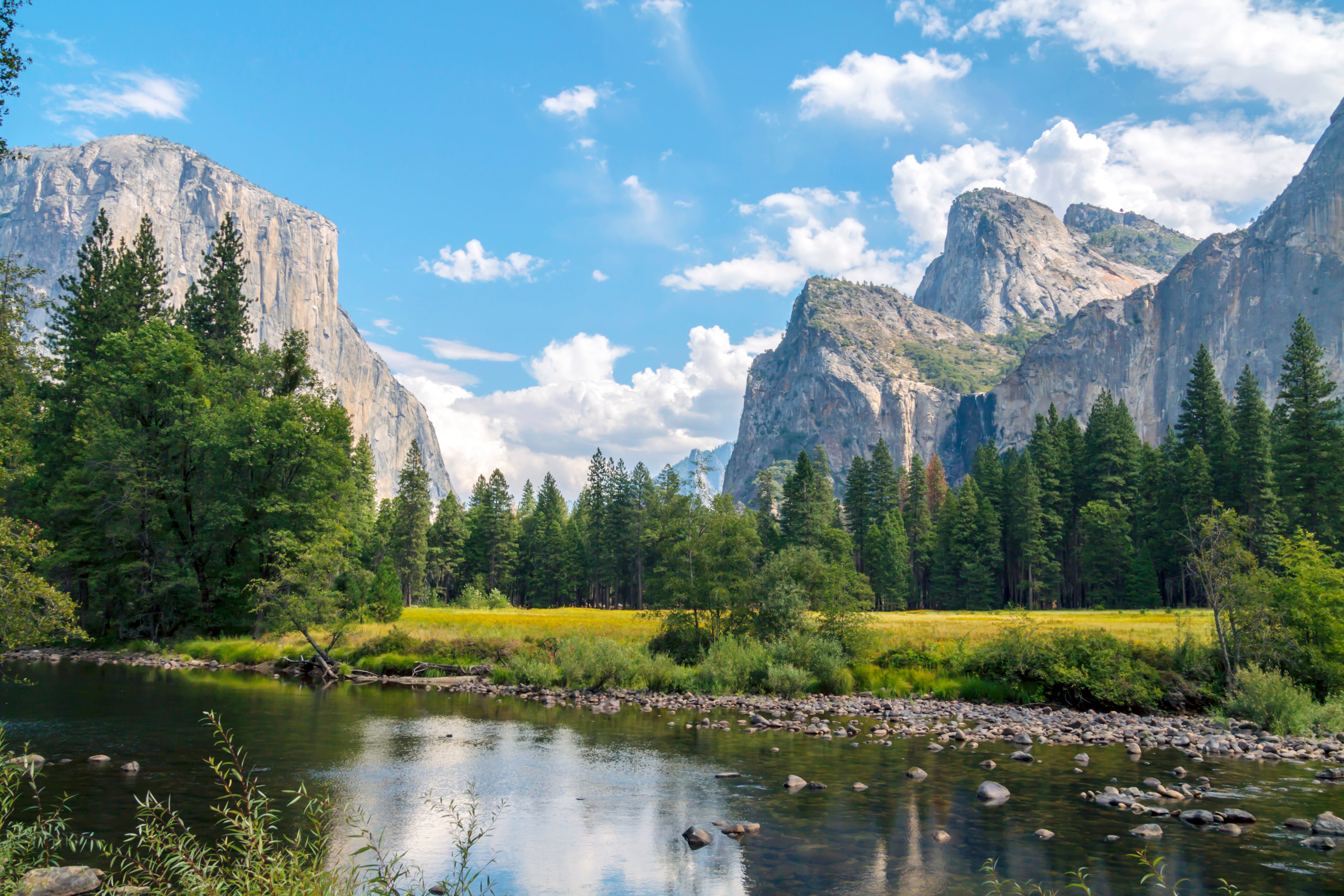 There’s colossal rocks to climb and giant sequoia groves in Yosemite