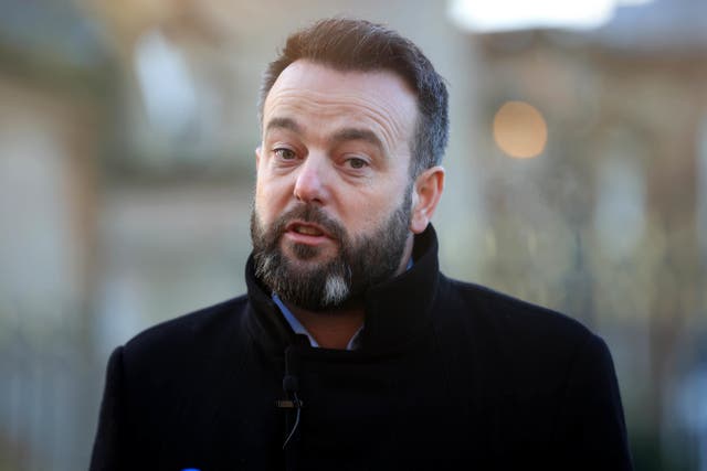 SDLP leader Colum Eastwood will not be prosecuted (Liam McBurney/PA)