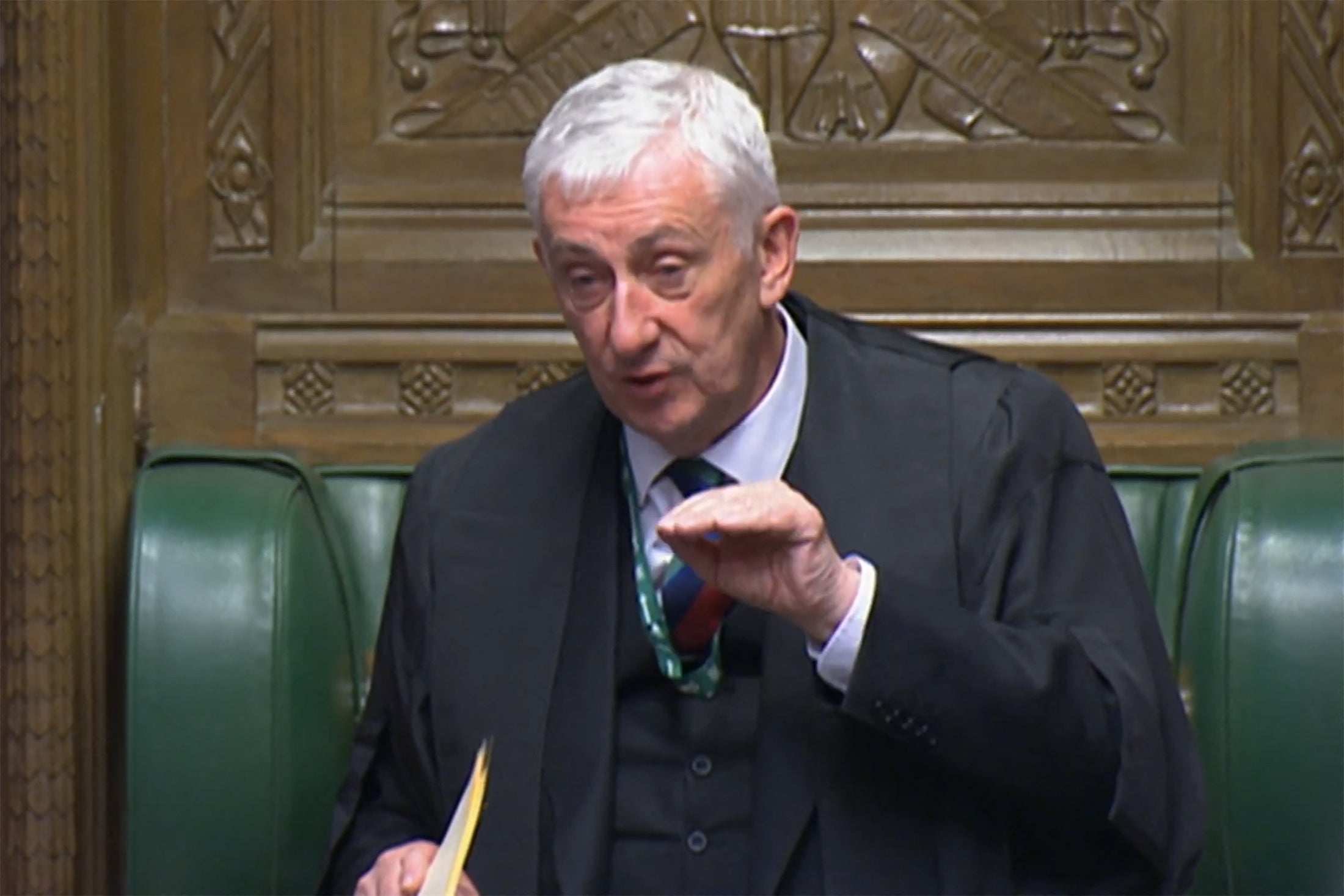 Sir Lindsay Hoyle allowed MPs to vote on a Labour amendment to the SNP’s Gaza ceasefire motion, sparking chaos in the chamber
