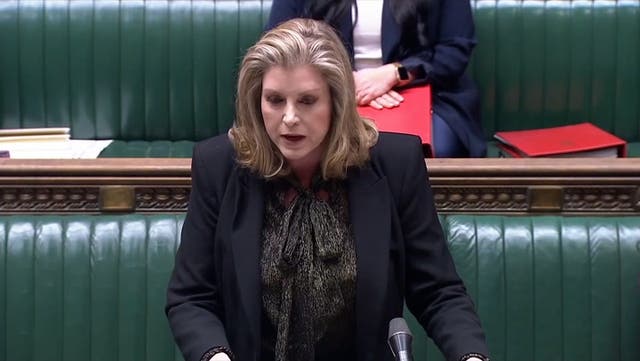 <p>Penny Mordaunt claims Hoyle is victim of ‘weak and fickle’ Starmer.</p>