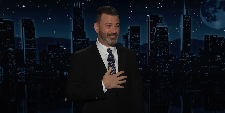 <p>Kimmel pokes fun at Trump’s hinted vice-president shortlist </p>