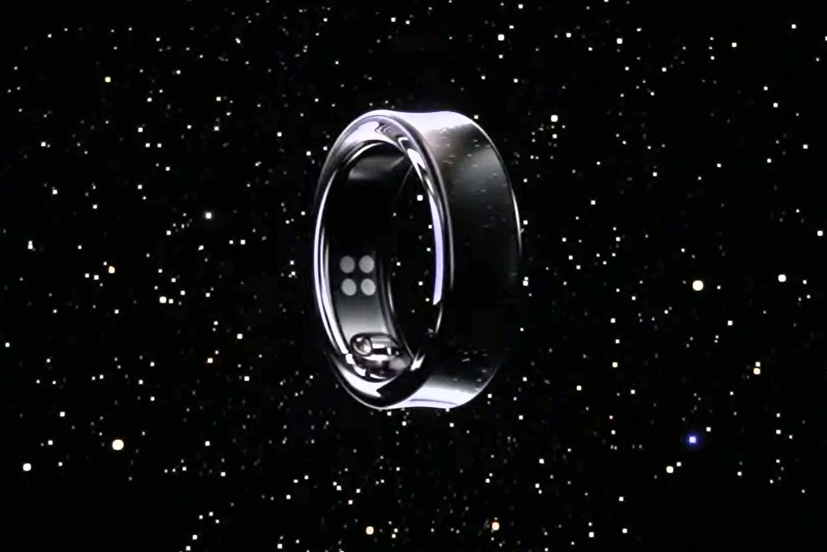 Samsung teased a Galaxy Ring smart ring at its Unpacked event on 17 January, 2024