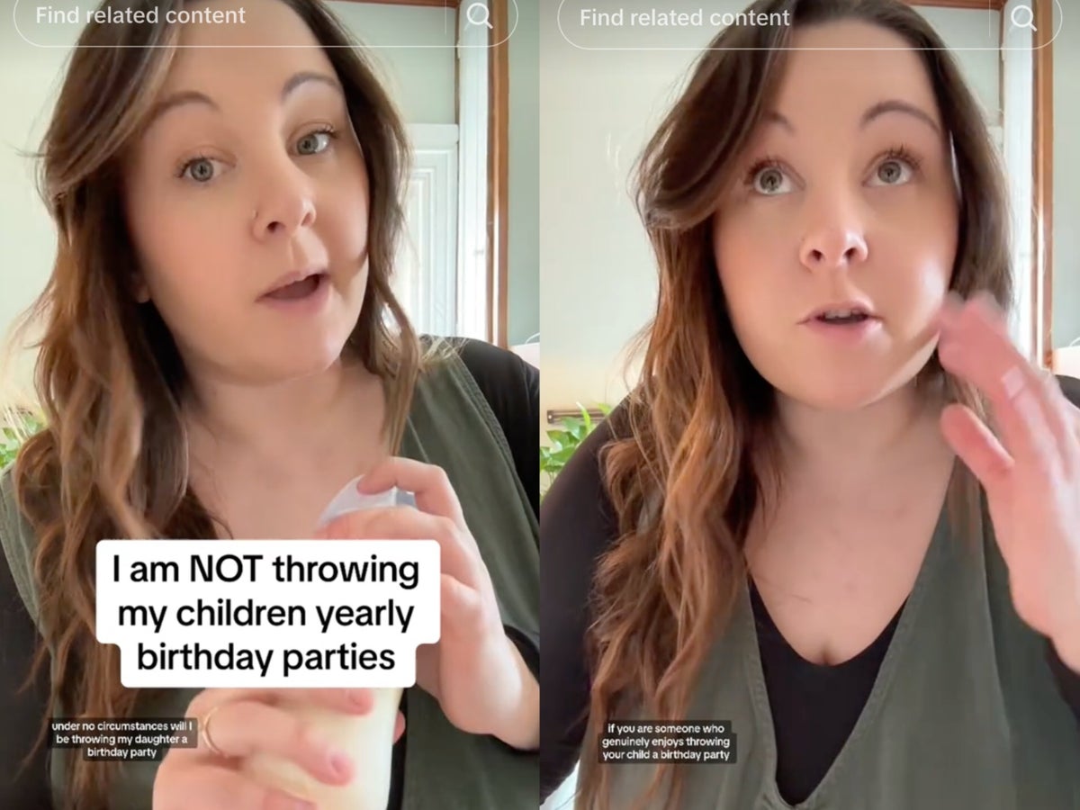 Mother reveals the controversial reason she refuses to throw her children birthday parties