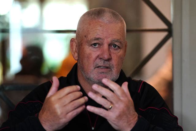 Wales head coach Warren Gatland during the 2024 Guinness Six Nations Squad Announcement at the Vale Resort, Hensol. Picture date: Tuesday January 16, 2024.