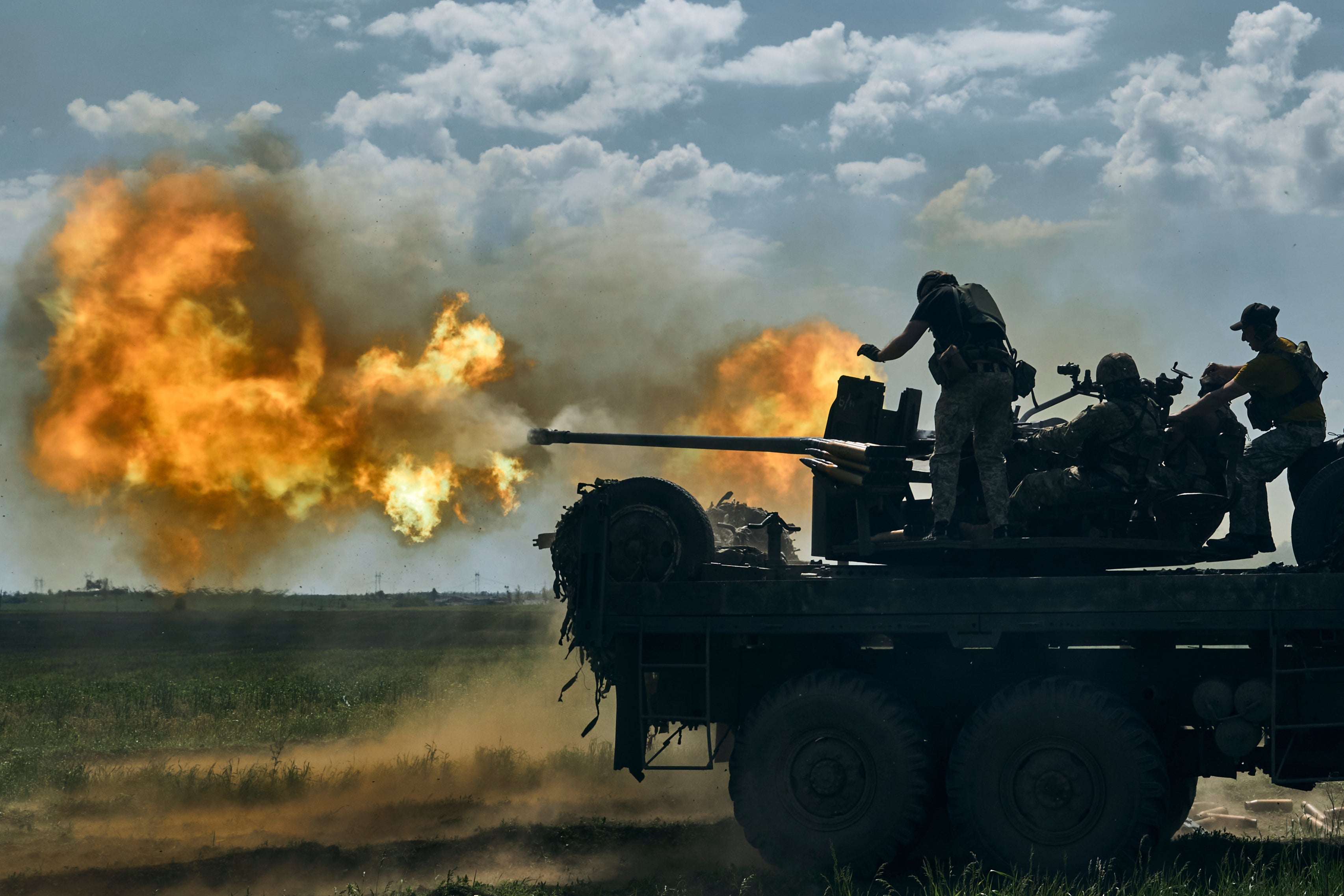 There has been fierce fighting around the front lines in Donetsk and Zaporizhzhia for months