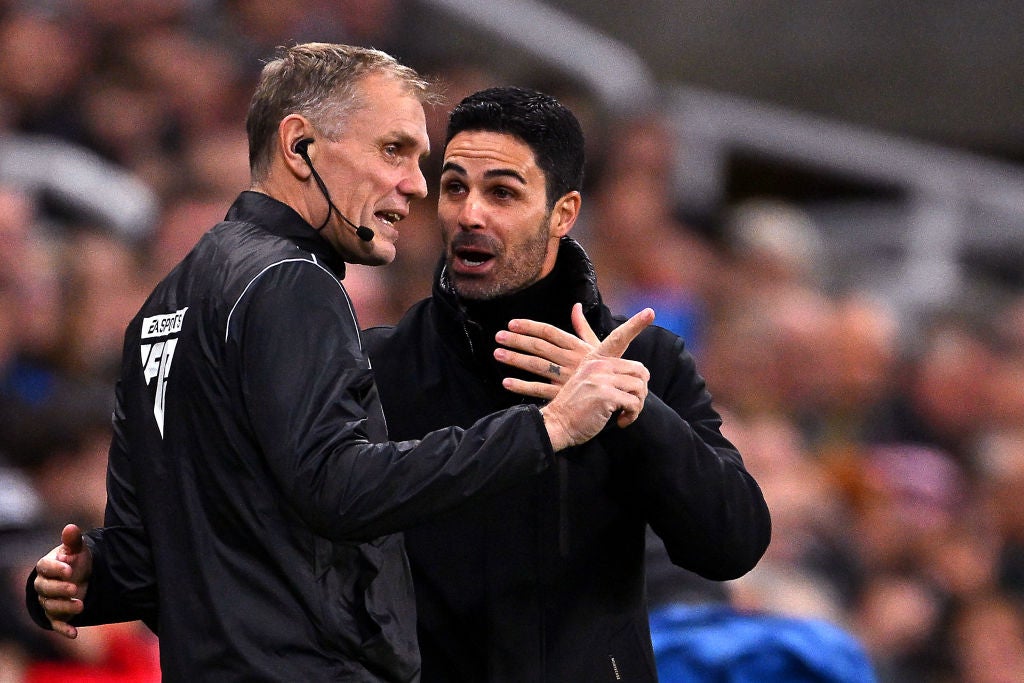 Mikel Arteta’s side suffered their first defeat of the Premier League season at Newcastle