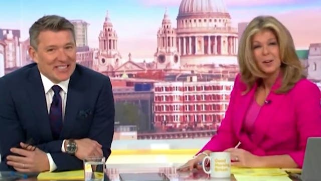 <p>Kate Garraway fights back tears as GMB pays tribute to Ben Shephard in final show.</p>