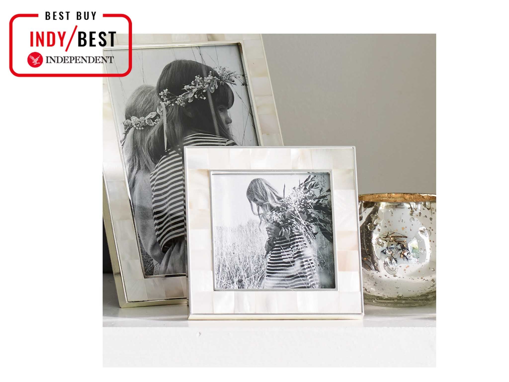 The White Company Pearl Photo Frame-indybest