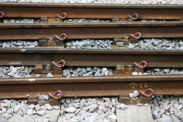 A project to electrify a major rail line in North Wales will involve ‘unprecedented investment’, Transport Secretary Mark Harper said (Lynne Cameron/PA)