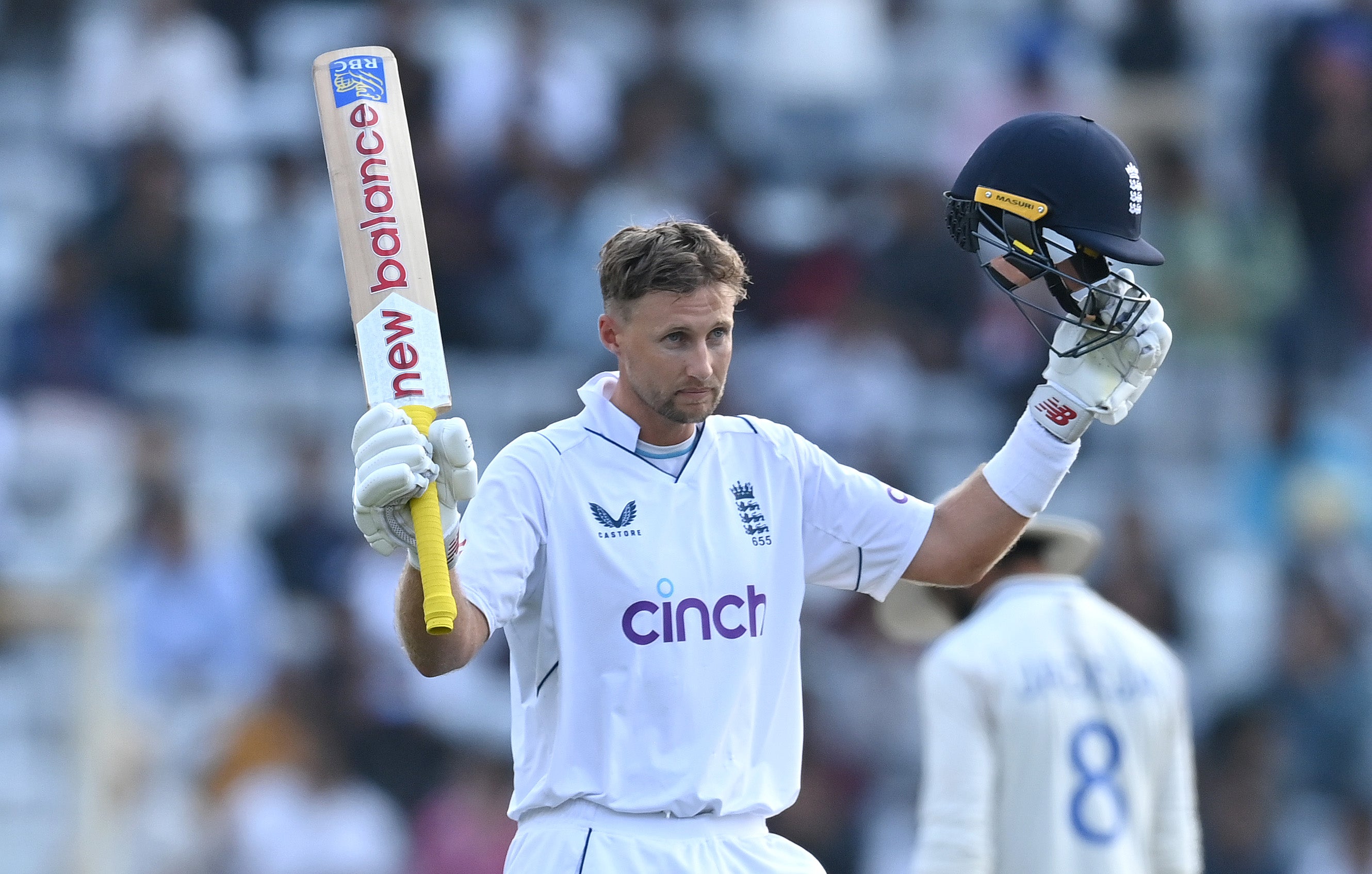 Joe Root’s unbeaten century salvaged the opening day of the fourth Test for England