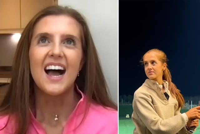 <p>Professional female golfer Georgia Ball breaks silence after mansplaining video goes viral.</p>