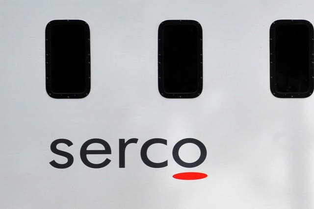 A general view of a Serco van (Ian Nicholson/PA)