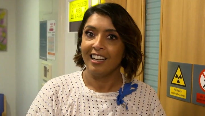 <p>Loose Women star reveals heartbreaking reason for sharing first breast mammogram live on air.</p>