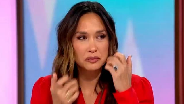 <p>Myleene Klass breaks down in tears as she discusses multiple miscarriages.</p>
