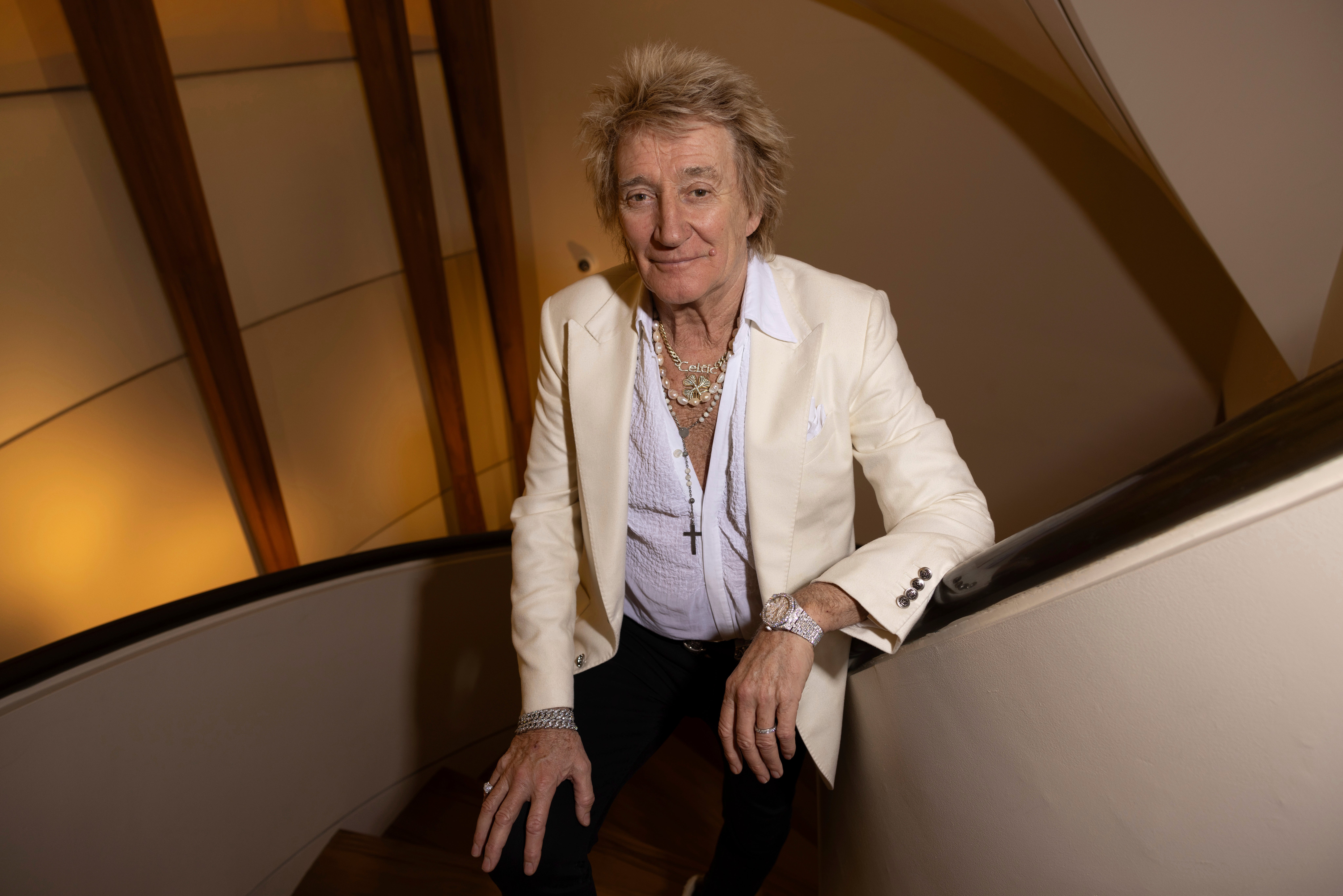 Rod Stewart Portrait Session