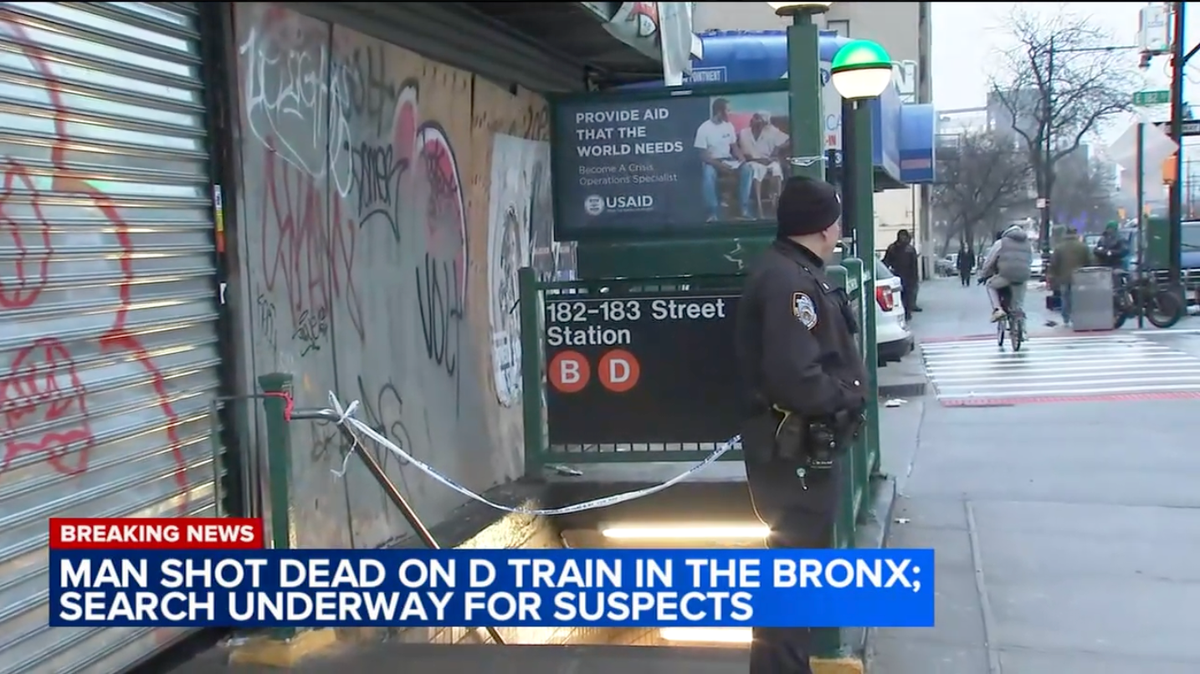 Man fatally shot on subway train in the Bronx Man fatally shot on subway train in the Bronx