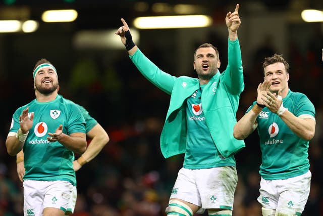 <p>Ireland won big in Wales during last year’s Six Nations </p>